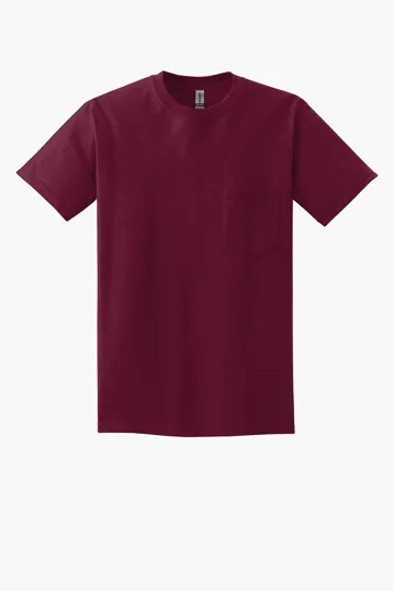 Gildan Ultra Cotton 100% US Cotton T-Shirt with Pocket — view 7
