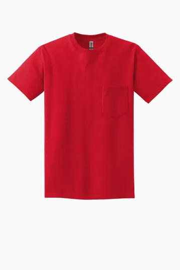 Gildan Ultra Cotton 100% US Cotton T-Shirt with Pocket — view 10