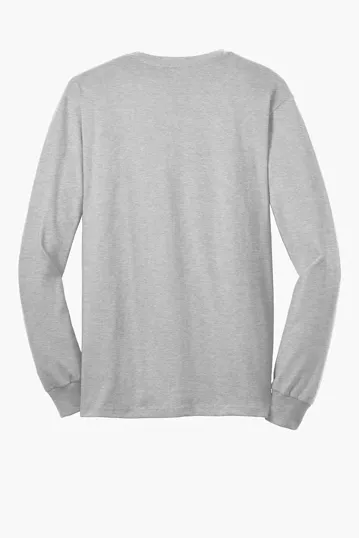 Gildan Ultra Cotton Long Sleeve T-Shirt with Pocket — view 12