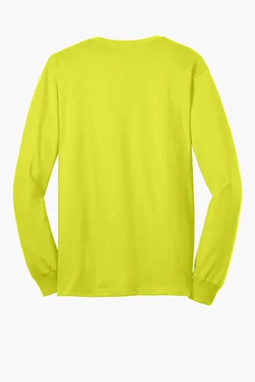 Gildan Ultra Cotton Long Sleeve T-Shirt with Pocket — view 11