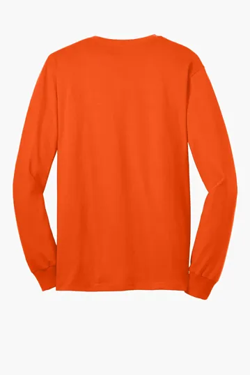 Gildan Ultra Cotton Long Sleeve T-Shirt with Pocket — view 10