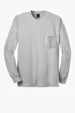 Gildan Ultra Cotton Long Sleeve T-Shirt with Pocket — view 6