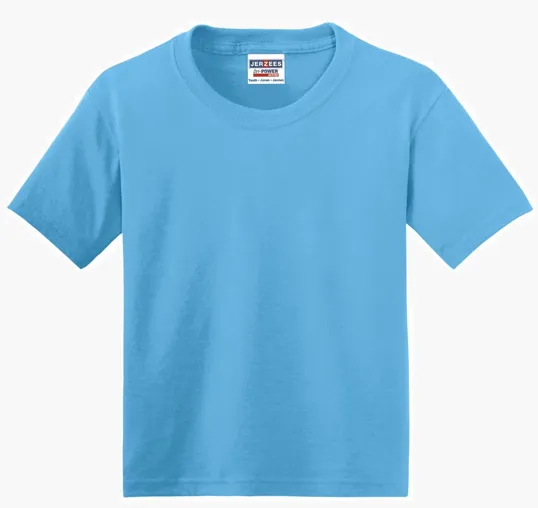 Jerzees Youth Dri-Power 50/50 Cotton/Poly T-Shirt — view 2