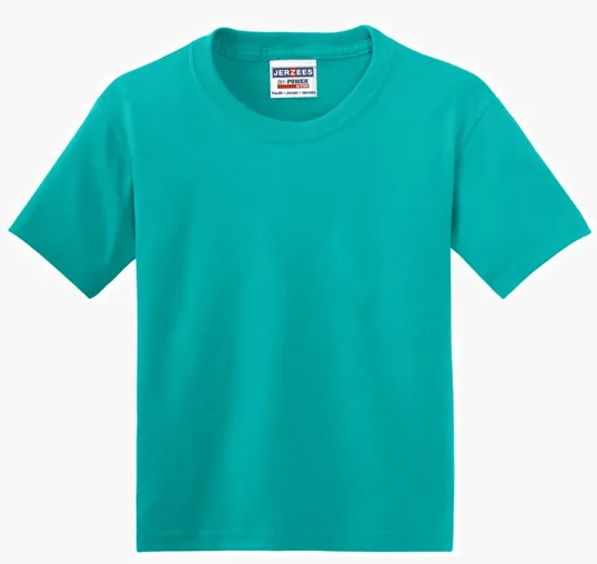 Jerzees Youth Dri-Power 50/50 Cotton/Poly T-Shirt — view 4