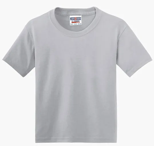 Jerzees Youth Dri-Power 50/50 Cotton/Poly T-Shirt — view 8