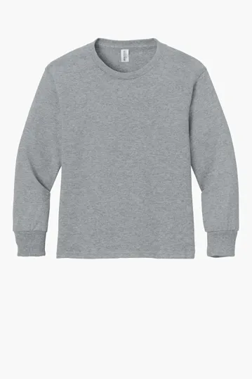 Jerzees Youth Dri-Power Long Sleeve T-Shirt — view 2