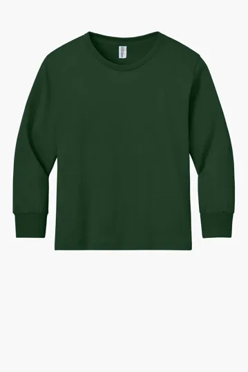 Jerzees Youth Dri-Power Long Sleeve T-Shirt — view 3