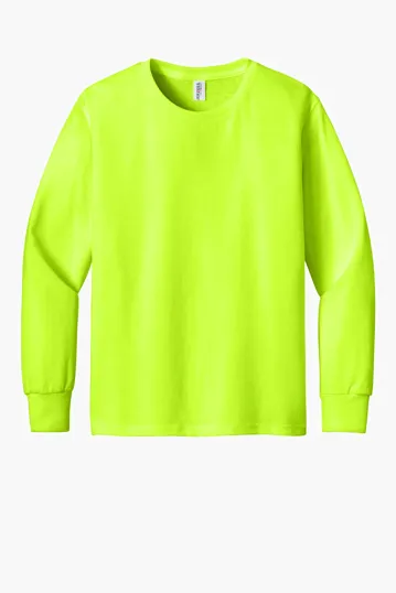 Jerzees Youth Dri-Power Long Sleeve T-Shirt — view 5