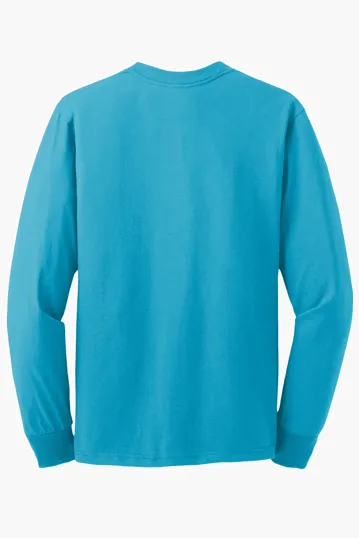Jerzees Dri-Power Long Sleeve T-Shirt, 50/50 Cotton/Poly — view 14