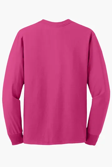 Jerzees Dri-Power Long Sleeve T-Shirt, 50/50 Cotton/Poly — view 16