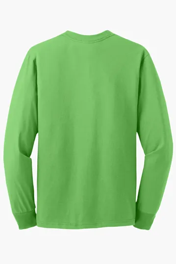 Jerzees Dri-Power Long Sleeve T-Shirt, 50/50 Cotton/Poly — view 19