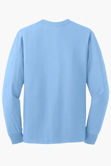 Jerzees Dri-Power Long Sleeve T-Shirt, 50/50 Cotton/Poly — view 20