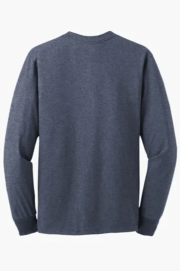 Jerzees Dri-Power Long Sleeve T-Shirt, 50/50 Cotton/Poly — view 22