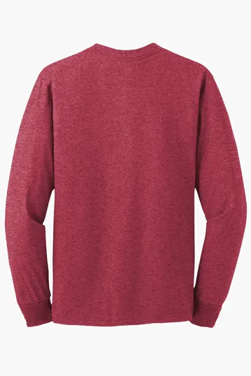 Jerzees Dri-Power Long Sleeve T-Shirt, 50/50 Cotton/Poly — view 23