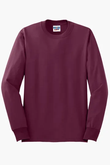 Jerzees Dri-Power Long Sleeve T-Shirt, 50/50 Cotton/Poly — view 10