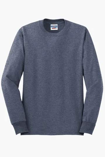 Jerzees Dri-Power Long Sleeve T-Shirt, 50/50 Cotton/Poly — view 11