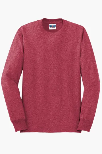 Jerzees Dri-Power Long Sleeve T-Shirt, 50/50 Cotton/Poly — view 12