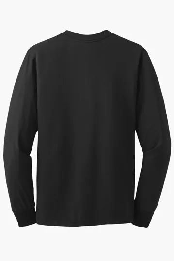 Jerzees Dri-Power Long Sleeve T-Shirt, 50/50 Cotton/Poly — view 42