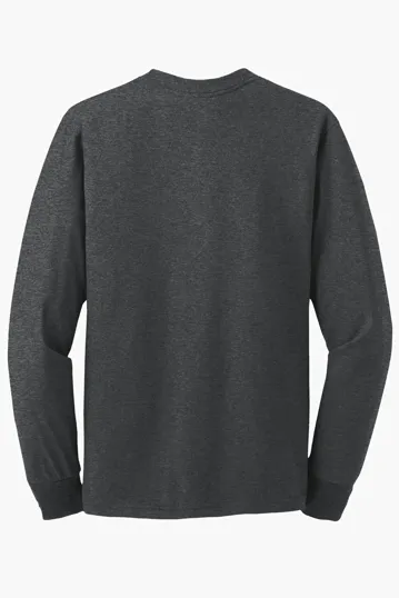 Jerzees Dri-Power Long Sleeve T-Shirt, 50/50 Cotton/Poly — view 43