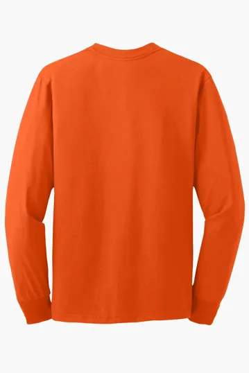 Jerzees Dri-Power Long Sleeve T-Shirt, 50/50 Cotton/Poly — view 44