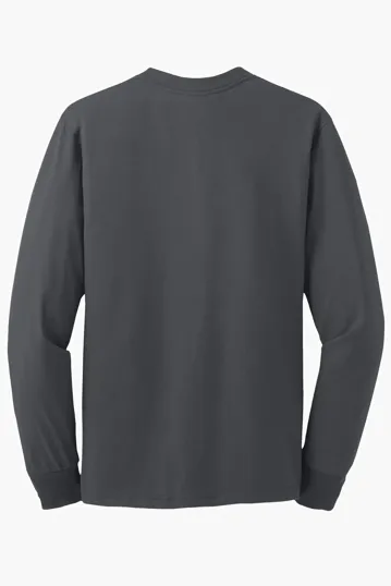 Jerzees Dri-Power Long Sleeve T-Shirt, 50/50 Cotton/Poly — view 45
