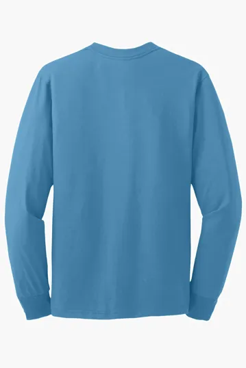 Jerzees Dri-Power Long Sleeve T-Shirt, 50/50 Cotton/Poly — view 46