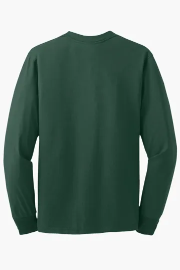 Jerzees Dri-Power Long Sleeve T-Shirt, 50/50 Cotton/Poly — view 47