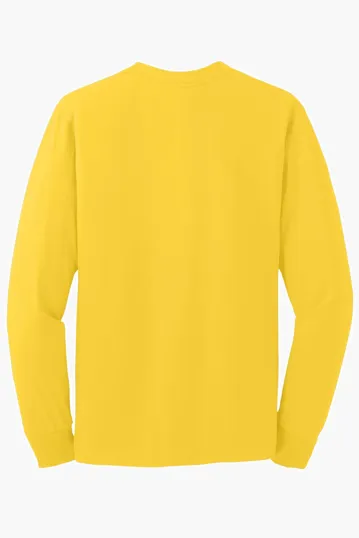 Jerzees Dri-Power Long Sleeve T-Shirt, 50/50 Cotton/Poly — view 49