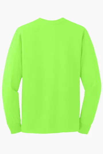 Jerzees Dri-Power Long Sleeve T-Shirt, 50/50 Cotton/Poly — view 50