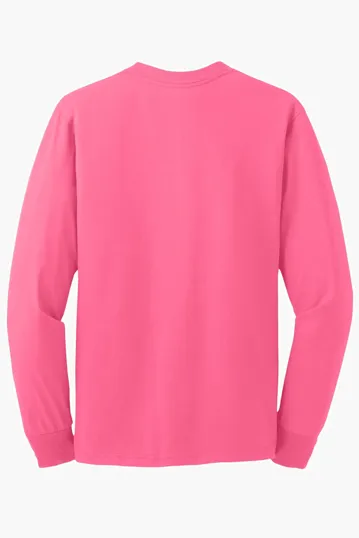 Jerzees Dri-Power Long Sleeve T-Shirt, 50/50 Cotton/Poly — view 51