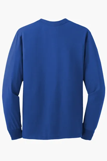 Jerzees Dri-Power Long Sleeve T-Shirt, 50/50 Cotton/Poly — view 52
