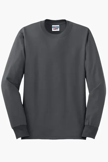 Jerzees Dri-Power Long Sleeve T-Shirt, 50/50 Cotton/Poly — view 28