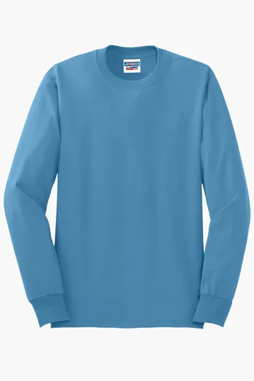 Jerzees Dri-Power Long Sleeve T-Shirt, 50/50 Cotton/Poly — view 29