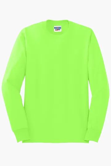 Jerzees Dri-Power Long Sleeve T-Shirt, 50/50 Cotton/Poly — view 33