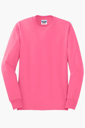 Jerzees Dri-Power Long Sleeve T-Shirt, 50/50 Cotton/Poly — view 34