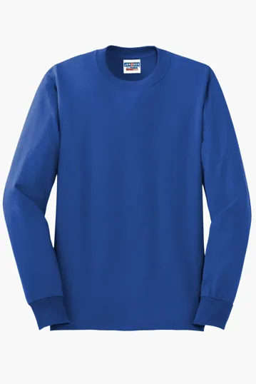 Jerzees Dri-Power Long Sleeve T-Shirt, 50/50 Cotton/Poly — view 35