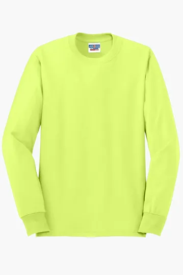 Jerzees Dri-Power Long Sleeve T-Shirt, 50/50 Cotton/Poly — view 36