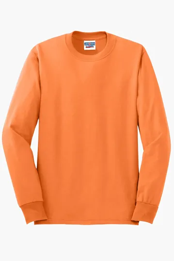 Jerzees Dri-Power Long Sleeve T-Shirt, 50/50 Cotton/Poly — view 37