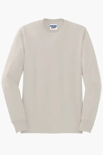 Jerzees Dri-Power Long Sleeve T-Shirt, 50/50 Cotton/Poly — view 38