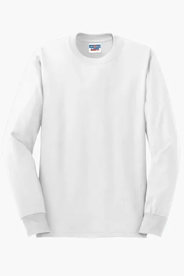 Jerzees Dri-Power Long Sleeve T-Shirt, 50/50 Cotton/Poly — view 40