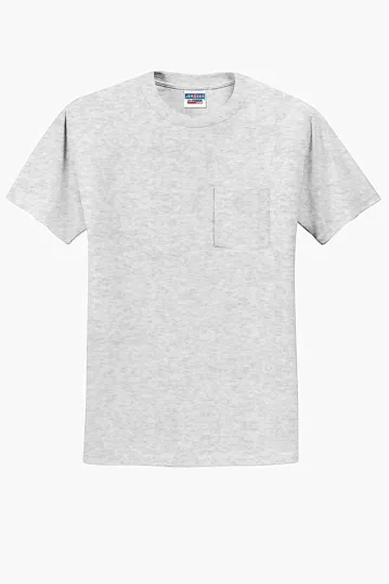 Jerzees Dri-Power 50/50 Cotton/Poly Pocket T-Shirt — view 17
