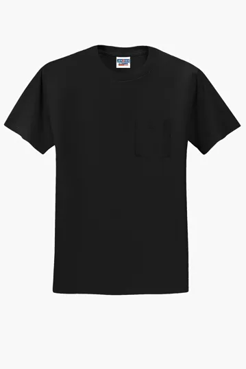 Jerzees Dri-Power 50/50 Cotton/Poly Pocket T-Shirt — view 18