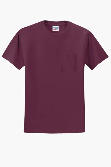 Jerzees Dri-Power 50/50 Cotton/Poly Pocket T-Shirt — view 21