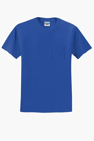 Jerzees Dri-Power 50/50 Cotton/Poly Pocket T-Shirt — view 23
