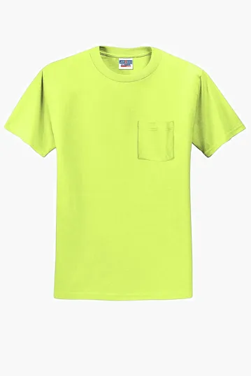 Jerzees Dri-Power 50/50 Cotton/Poly Pocket T-Shirt — view 24
