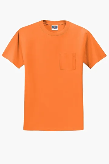 Jerzees Dri-Power 50/50 Cotton/Poly Pocket T-Shirt — view 25