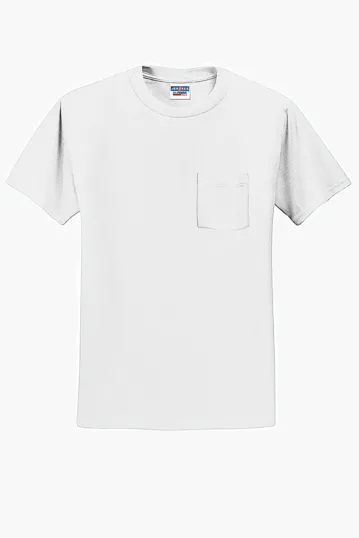 Jerzees Dri-Power 50/50 Cotton/Poly Pocket T-Shirt — view 27