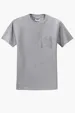 Jerzees Dri-Power 50/50 Cotton/Poly Pocket T-Shirt — view 2
