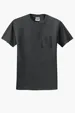 Jerzees Dri-Power 50/50 Cotton/Poly Pocket T-Shirt — view 3
