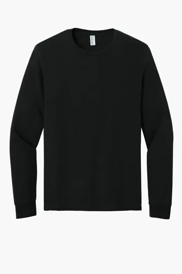 Jerzees Classics Unisex Cotton Long Sleeve T-Shirt — view 3